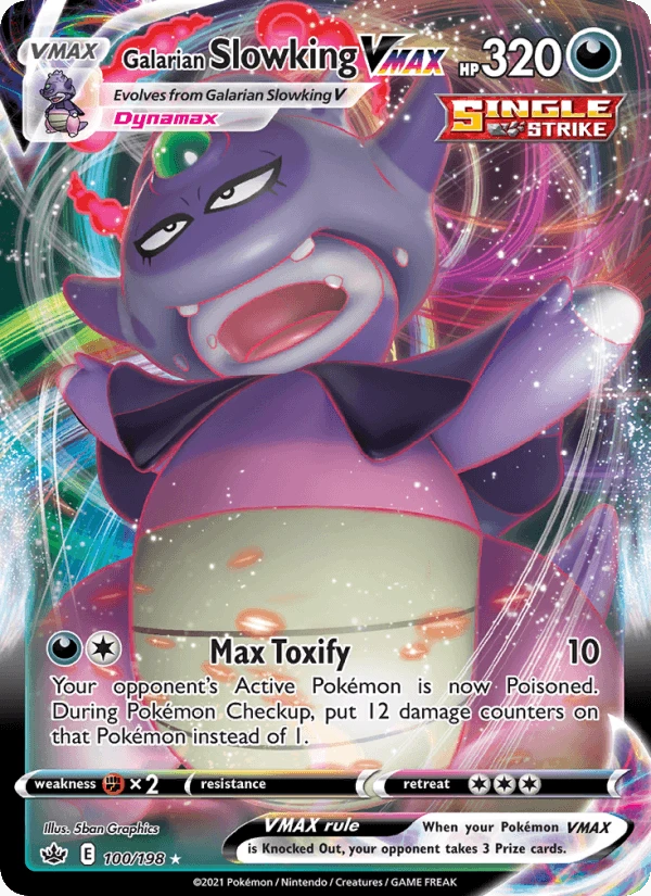 Galarian Slowking Vmax #100