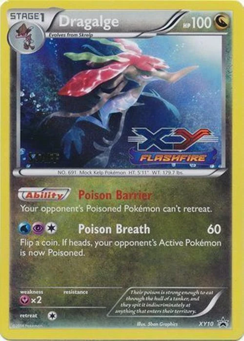 Dragalge Prerelease Staff #XY10