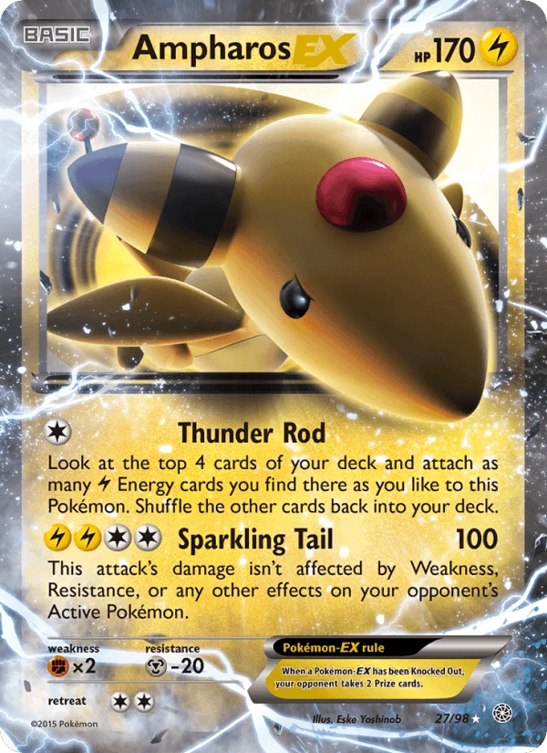 Ampharos Ex #27