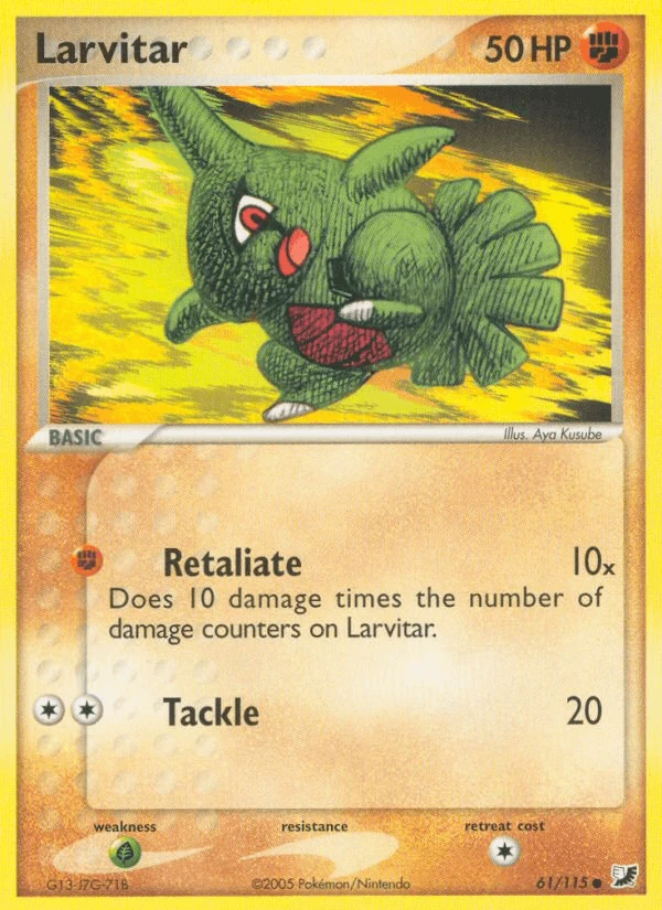 Larvitar #61