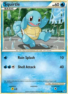 Squirtle Reverse Holo