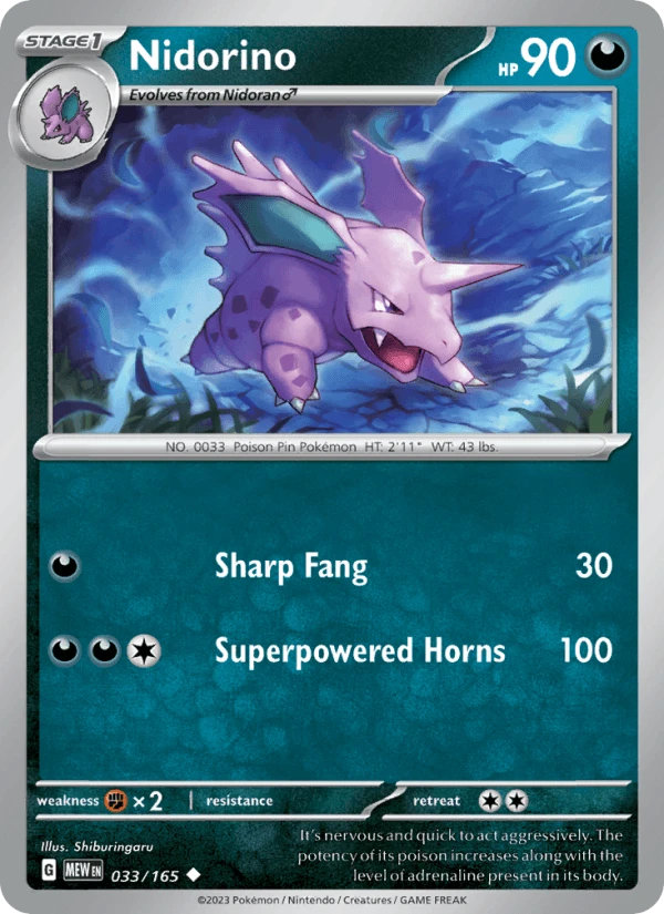 Nidorino #33