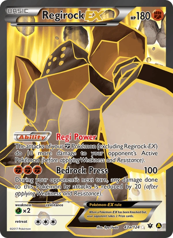 Regirock EX #43a