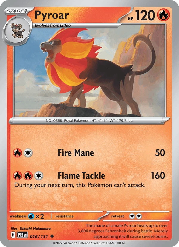 Pyroar #16