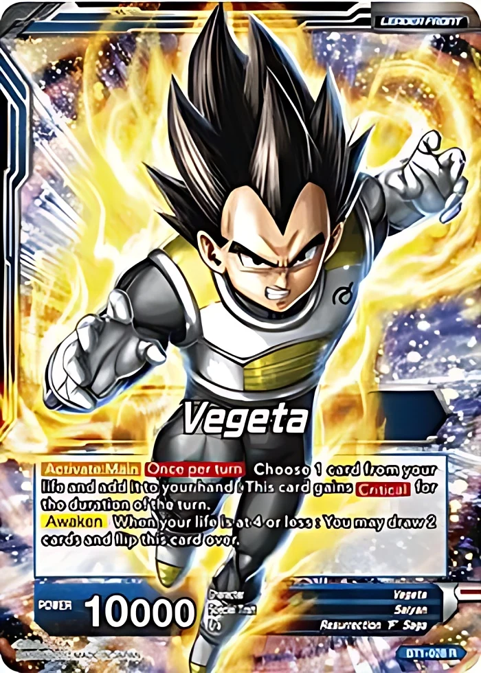 Vegeta // Super Saiyan Blue Vegeta #BT1-028