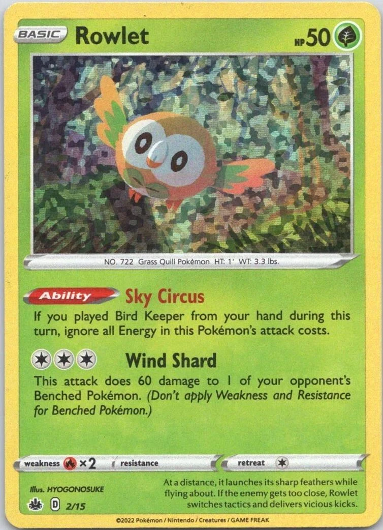 Rowlet Holo #2