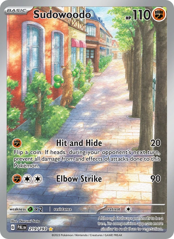 Sudowoodo #219