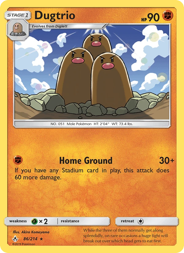 Dugtrio #86