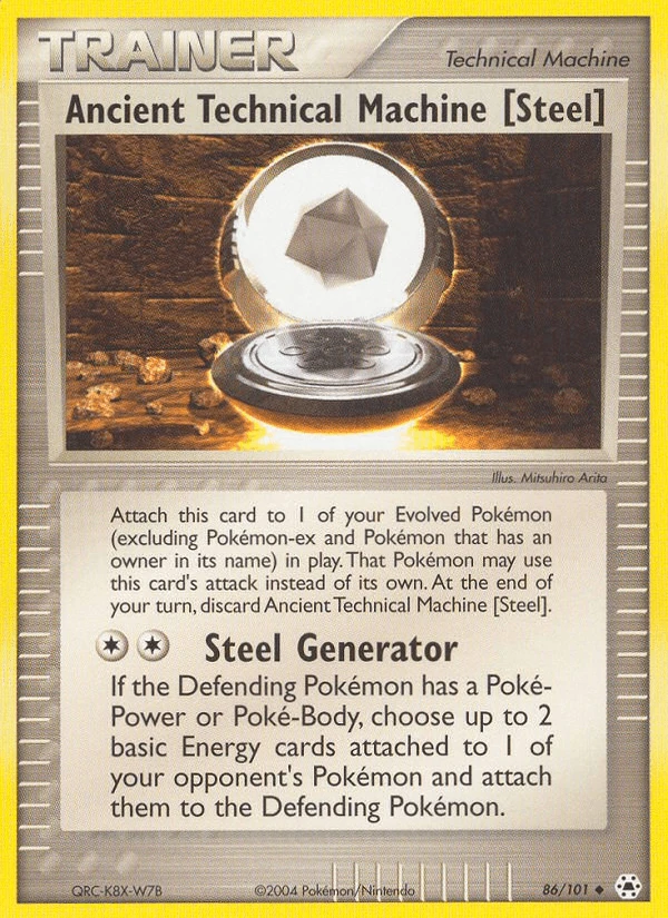Ancient Technical Machine Steel #86