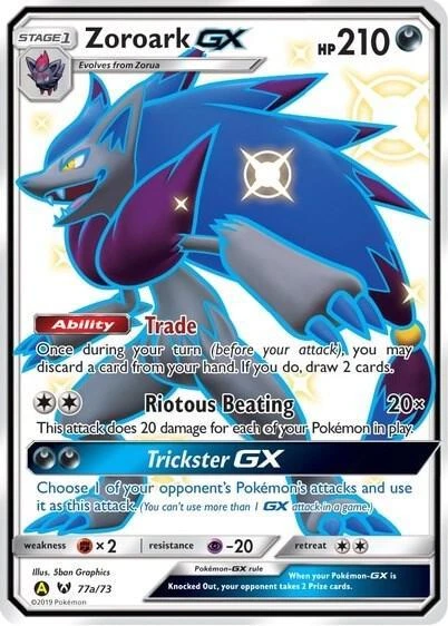 Zoroark GX #77a