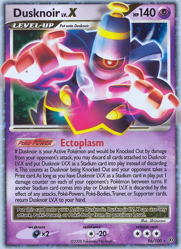 Dusknoir Lv X #96