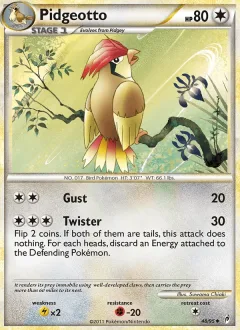 Pidgeotto Reverse Holo