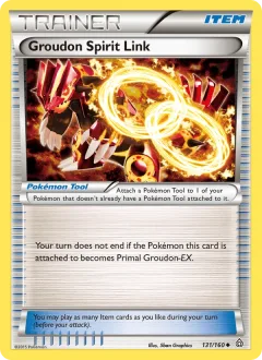 Groudon Spirit Link Reverse Holo