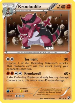 Krookodile Reverse Holo