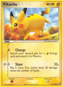 Pikachu Reverse Holo