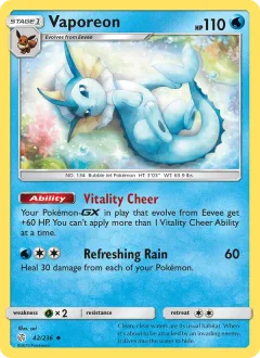 Vaporeon Reverse Holo