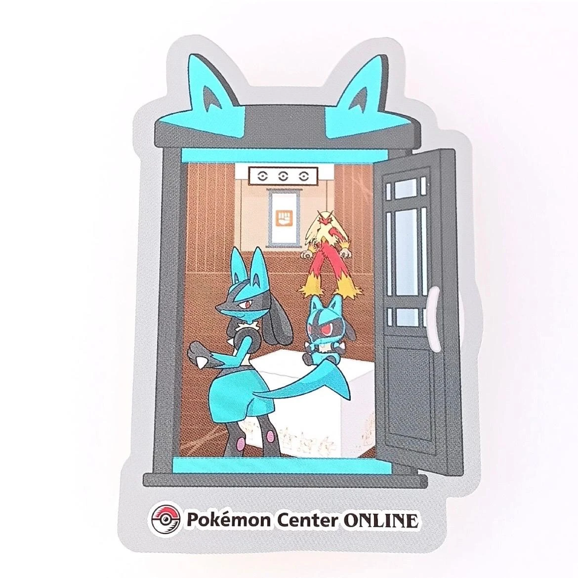 Lucario Award Sticker Holo