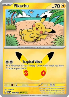 Pikachu Holo