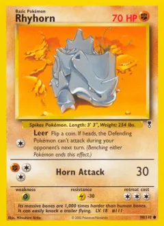 Rhyhorn Reverse Holo