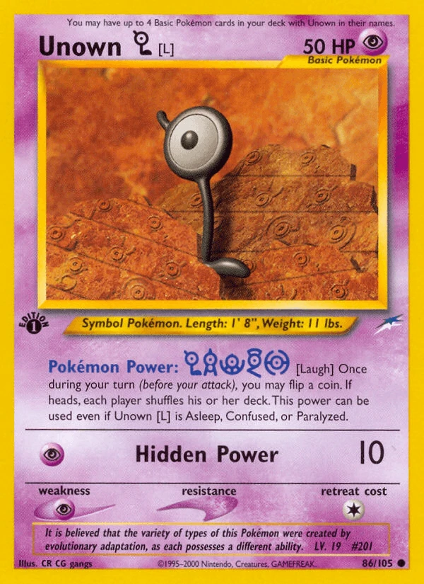 Unown L #86