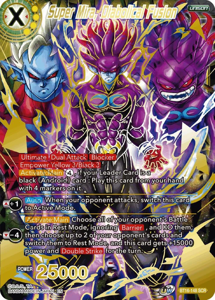 Super Mira, Diabolical Fusion #BT16-148