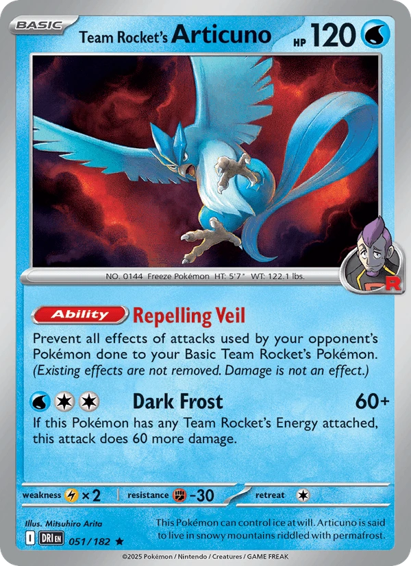 Team Rocket's Articuno #51