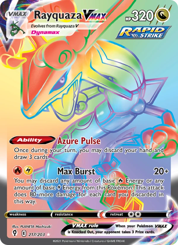 Rayquaza Vmax #217
