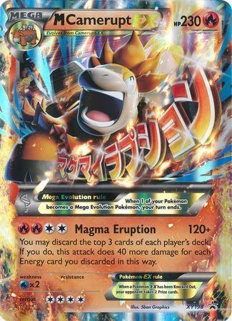 M Camerupt EX Jumbo #XY198