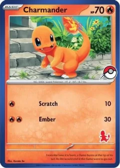 Charmander Blue Border