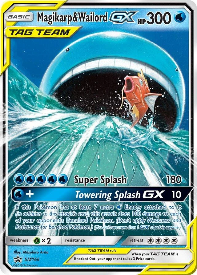 Magikarp & Wailord Gx Sm166