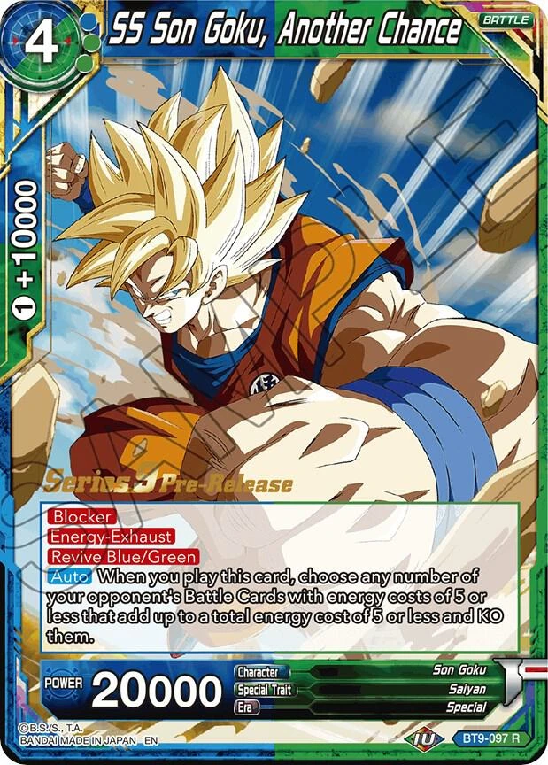SS Son Goku, Another Chance [Pre-Release] #BT9-097