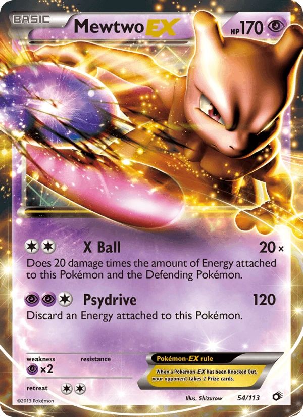 Mewtwo Ex #54