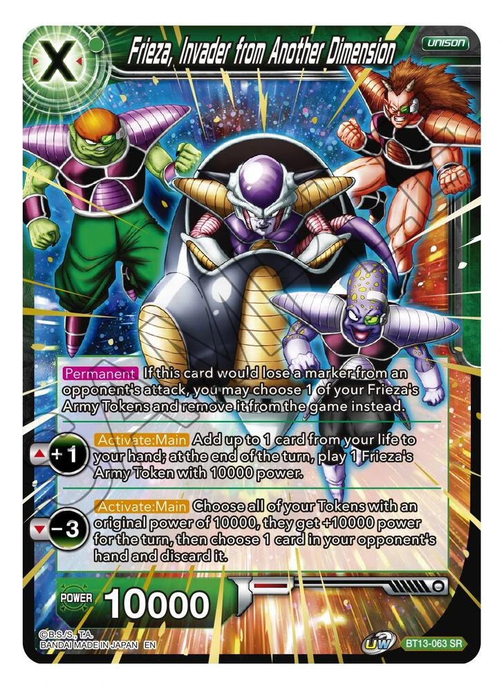 Frieza, Invader from Another Dimension #BT13-063