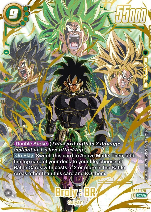 Broly : BR [Super Alternate Art] #FB06-120