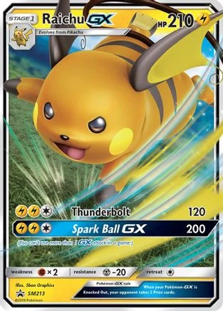 Raichu GX #SM213