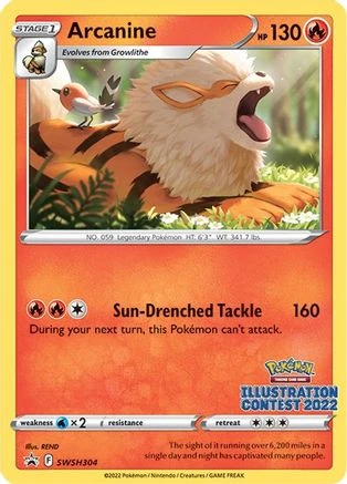 Arcanine #SWSH304