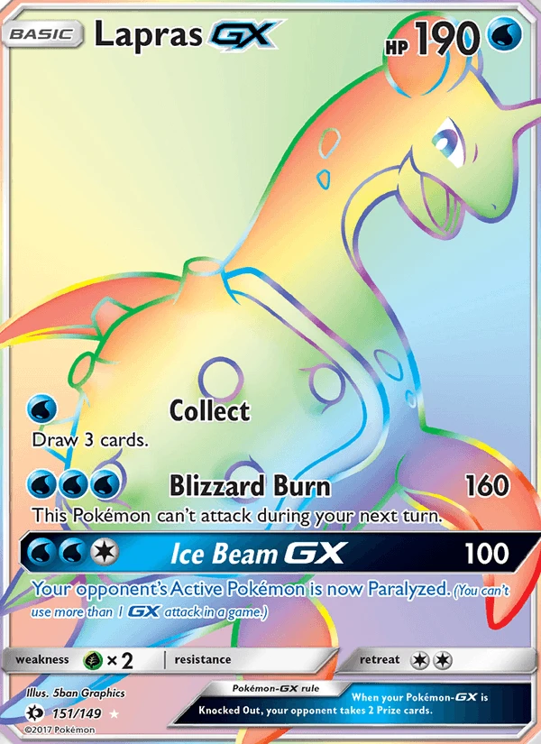 Lapras Gx #151