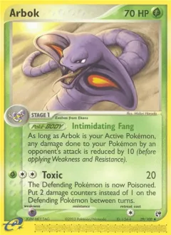 Arbok Reverse Holo