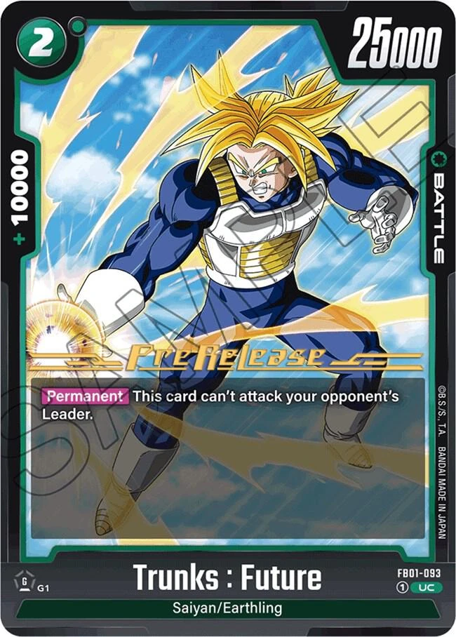 Trunks : Future [Pre-Release] #FB01-093