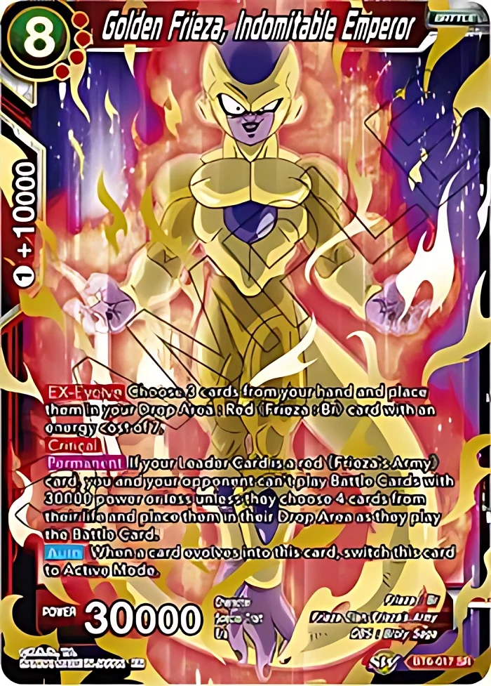 Golden Frieza, Indomitable Emperor #BT6-017