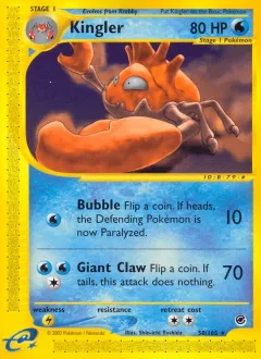 Kingler Reverse Holo