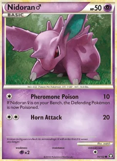 Nidoran M Reverse Holo