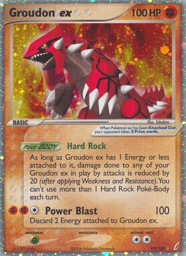 Groudon Ex #93