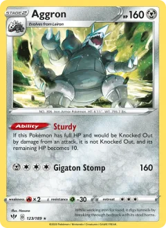 Aggron Reverse Holo