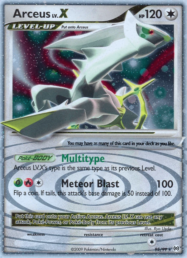 Arceus Lv X #95