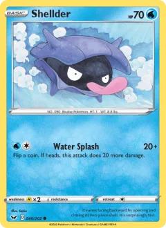 Shellder Reverse Holo