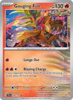 Gouging Fire Holo