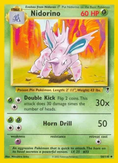 Nidorino Reverse Holo