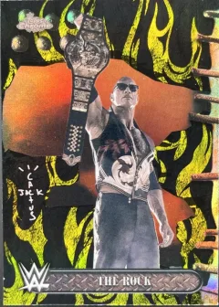 The Rock [Black Yellow Refractor]