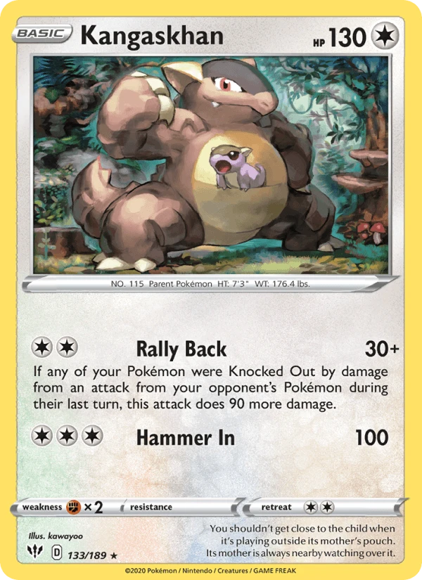Kangaskhan Holo #133
